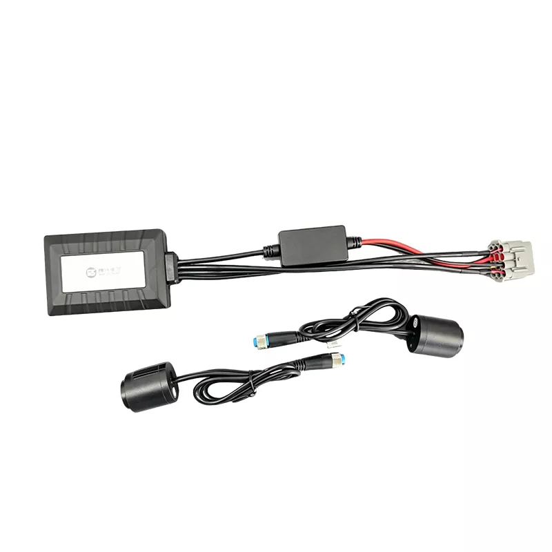 Dual-Lens Motorcykel Dash Cam med TV-utgång