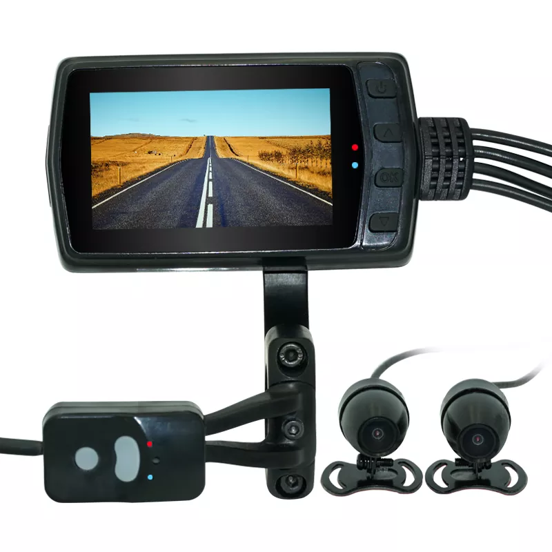 WiFi-åtkomst till Dual-Lens Motorcykel Dash Cam-filmer på din telefon